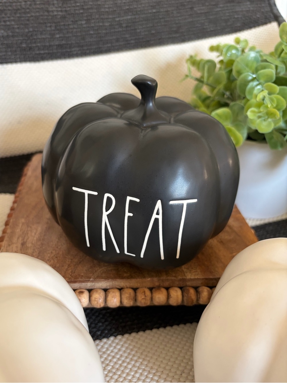 3 Rae Dunn Ceramic Pumpkins - Picture 7 of 9